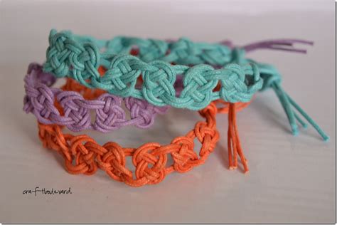 macrame bracelet craft